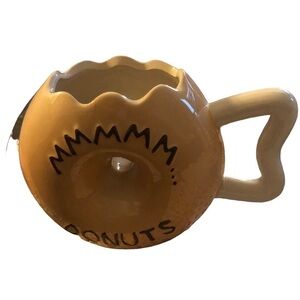 Bigmouth MMM Doughnuts 2 Sided Novelty Coffee Mug Gift